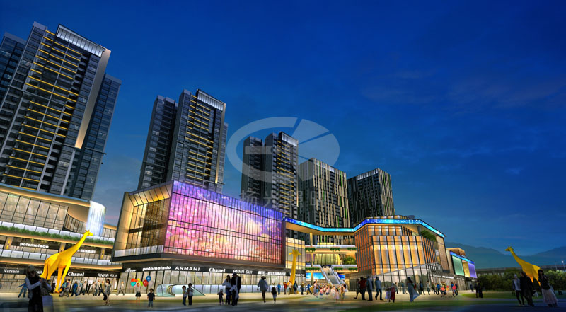 商業(yè)廣場夜景亮化設(shè)計 商業(yè)廣場夜景亮化設(shè)計